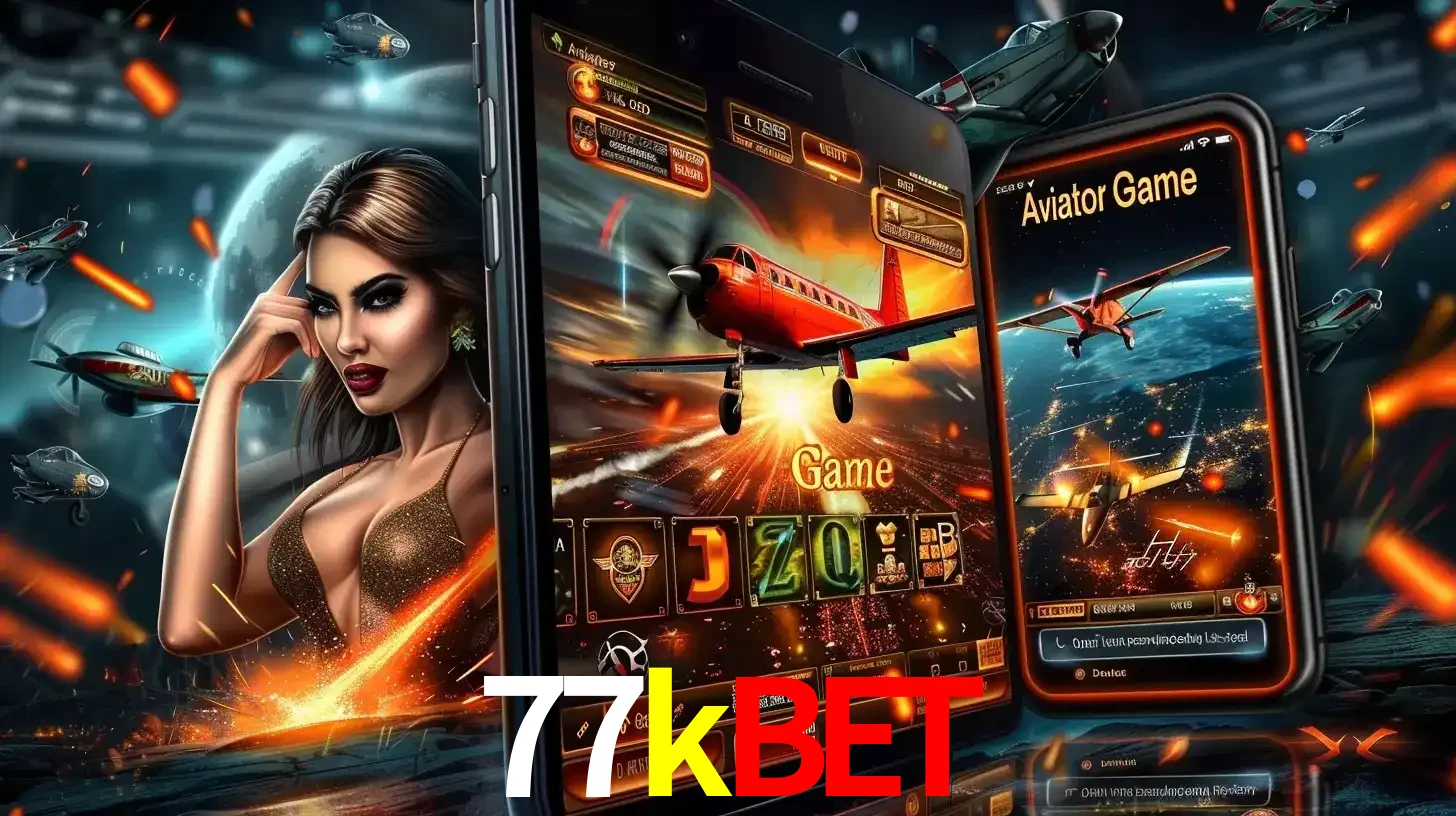 Mulher estilosa cercada por telas que exibem a jogabilidade do Aviator, capturando a intensidade e a estratégia deste popular crash game oferecido pelo 77kbet.